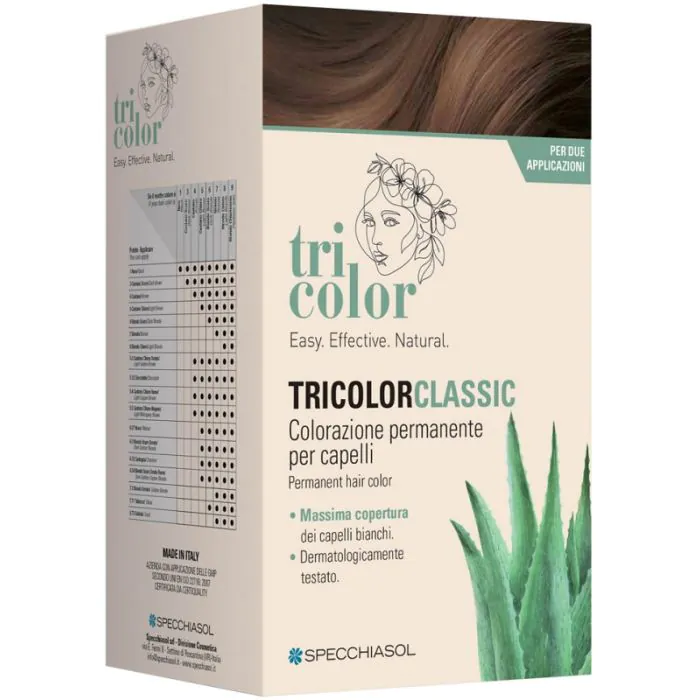 Tricolor classic 5,1 marrone freddo 2 tubi 50 ml + 2 shaker 50 ml + 4 bustine 8 ml Tricolor classic 5,1 marrone freddo 2 tubi 50 ml + 2 shaker 50 ml + 4 bustine 8 ml