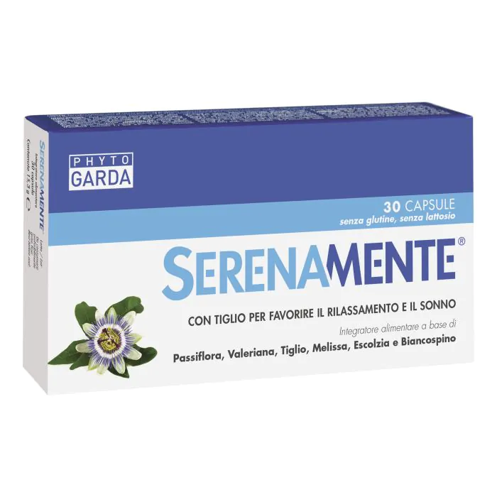 Phyto Garda Serenamente Integratore per Stress e Benessere Mentale 30 Capsule Phyto Garda Serenamente Integratore per Stress e Benessere Mentale 30 Capsule