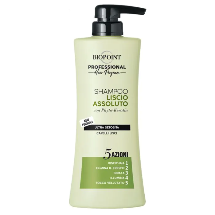 Biopoint shampoo liscio assoluto 400 ml Biopoint shampoo liscio assoluto 400 ml