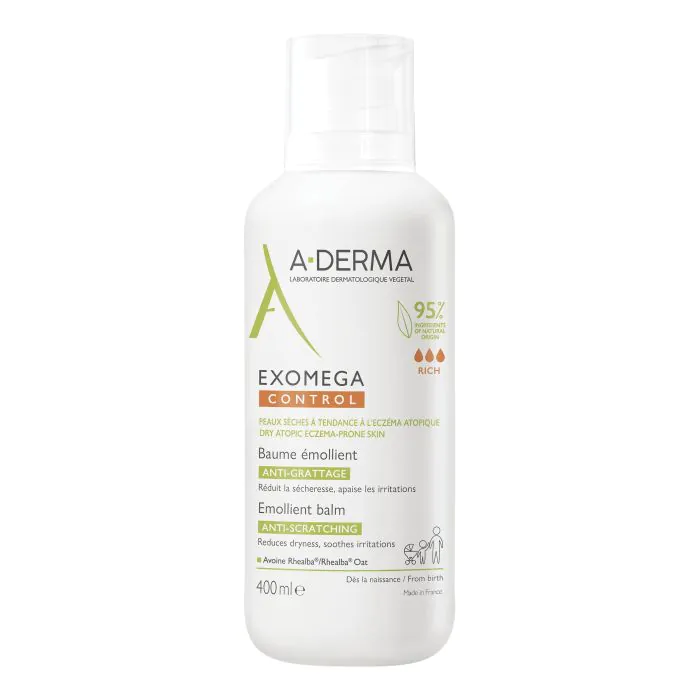 A-Derma Exomega Control Balsamo Emolliente Anti-Grattage 400ml