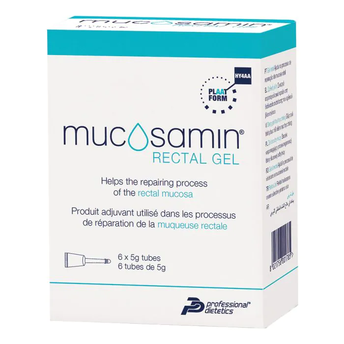 Gel rettale mucosamin 6 tubetti x 5 g