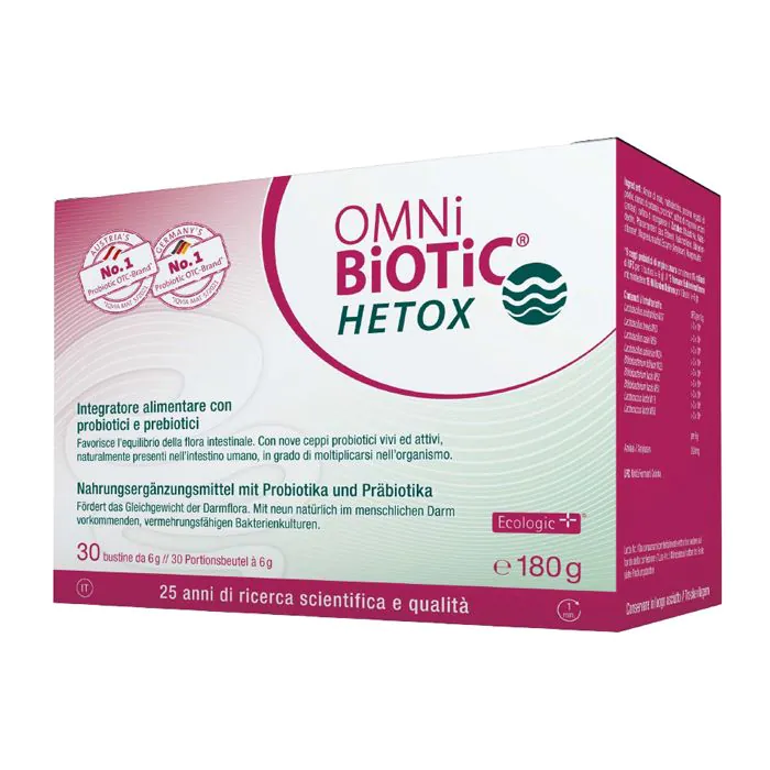 Omni biotic hetox 30 bustine da 6 g Omni biotic hetox 30 bustine da 6 g