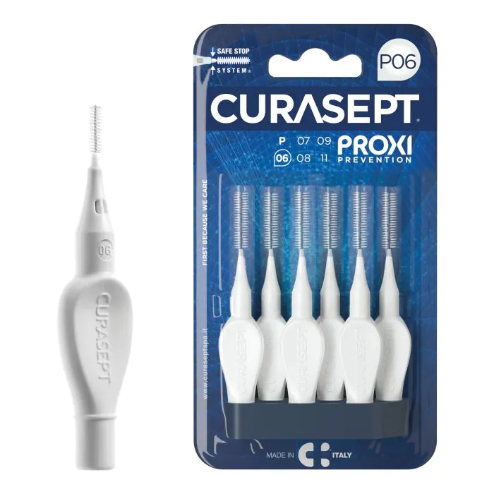 Curasept Proxi Scovolino P06 Bianco Confezione 6 Pezzi