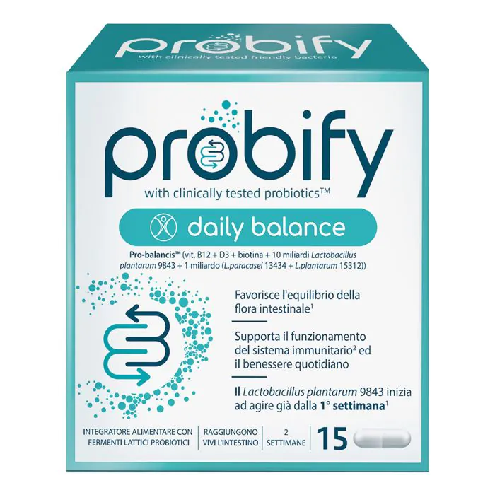 Probify daily balance 15 capsule taglio prezzo Probify daily balance 15 capsule taglio prezzo