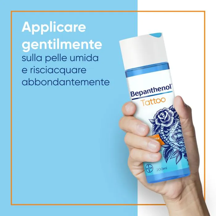 Bepanthenol tattoo detergente delicato 200 ml