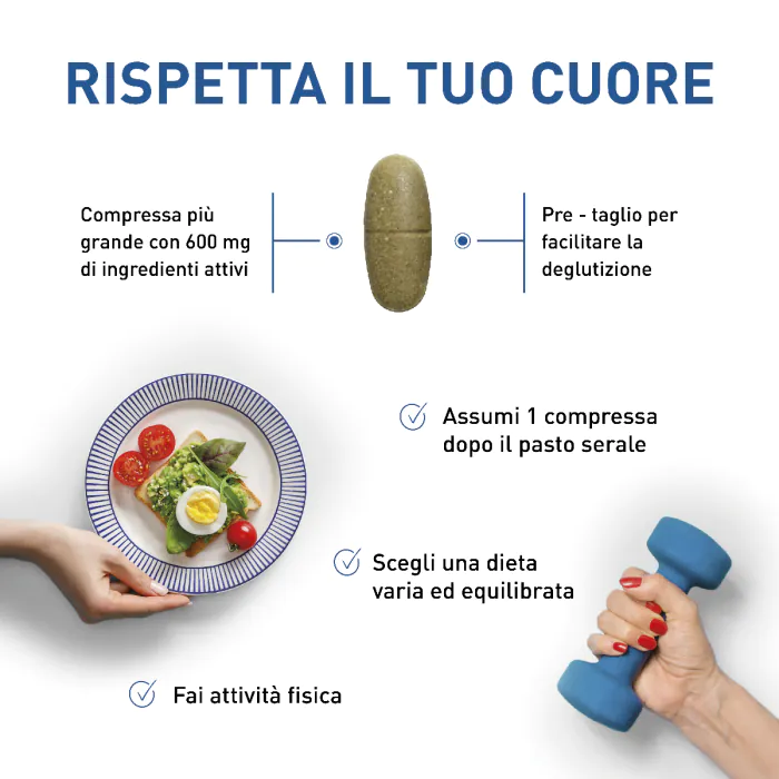 Equilibra Colest-Ok Integratore per il Colesterolo 20 Compresse