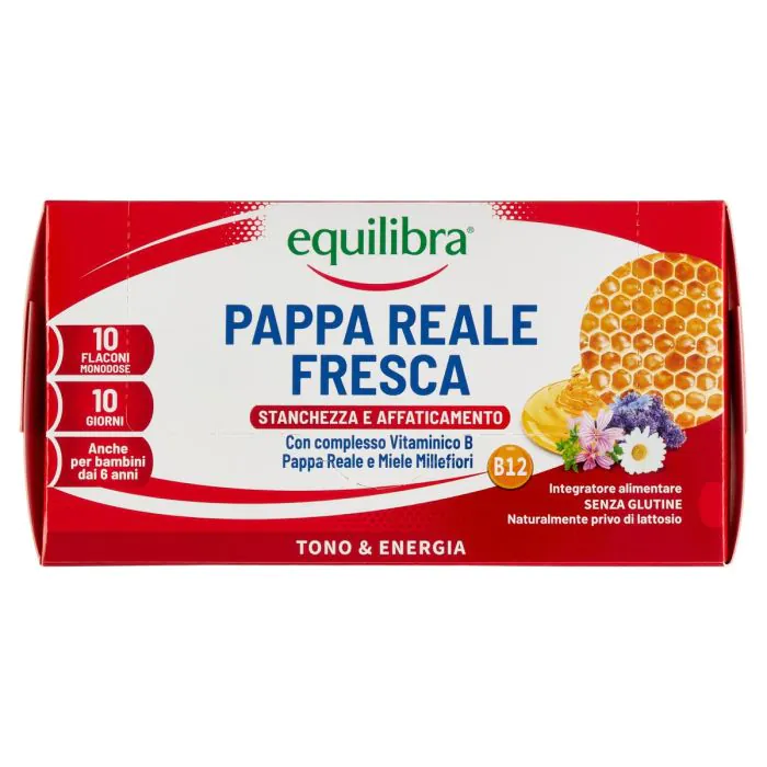 Equilibra Pappa Reale Fresca 10 Flaconcini Equilibra Pappa Reale Fresca 10 Flaconcini