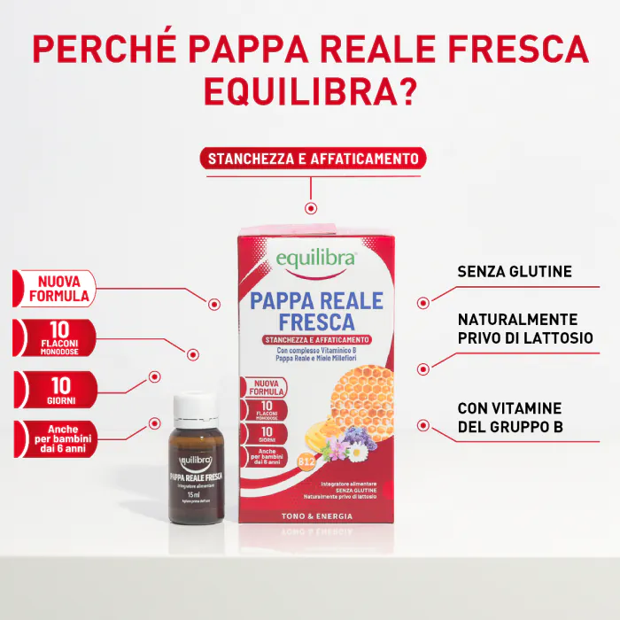 Equilibra Pappa Reale Fresca 10 Flaconcini