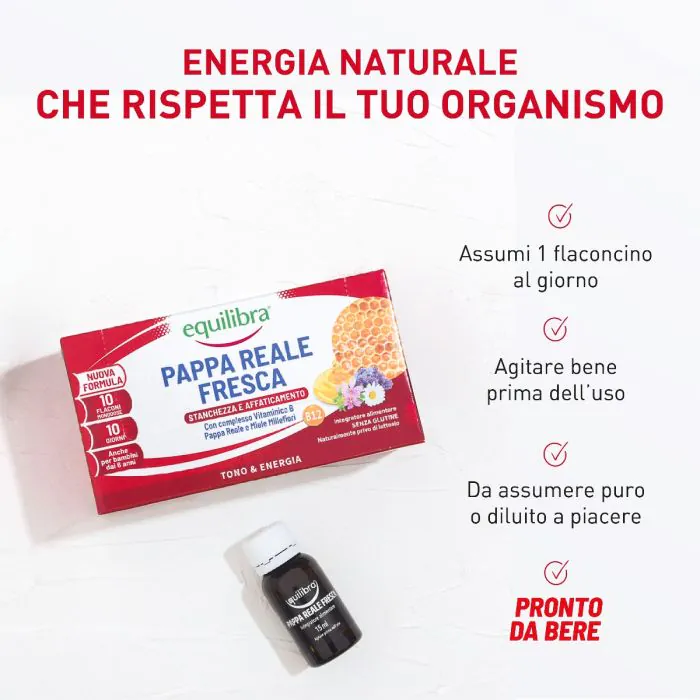 Equilibra Pappa Reale Fresca 10 Flaconcini