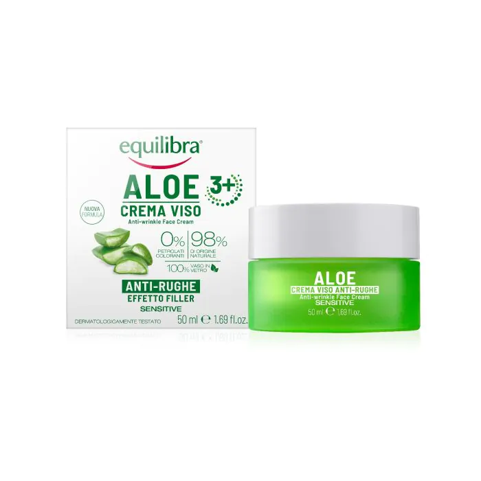 Equilibra Aloe Crema Viso Anti-Rughe Effetto Filler 50 ml Equilibra Aloe Crema Viso Anti-Rughe Effetto Filler 50 ml