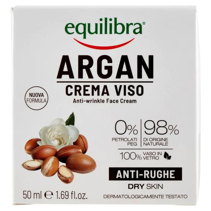 Equilibra Argan Crema Viso Anti-Rughe 50 ml