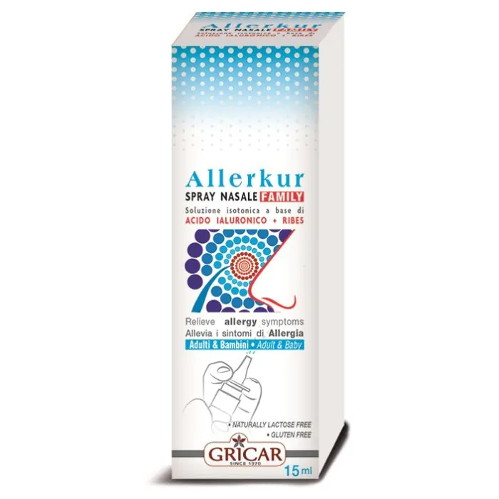 Allerkur family spray nasale 15 ml Allerkur family spray nasale 15 ml