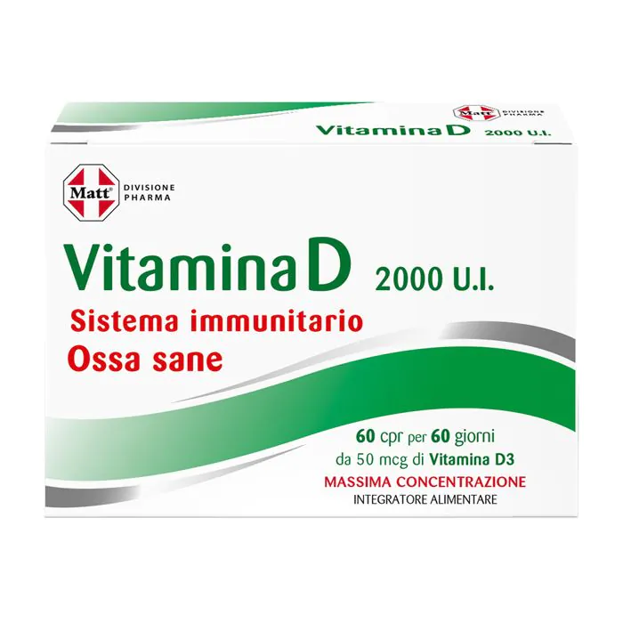 Matt pharma vitamina d 60 compresse Matt pharma vitamina d 60 compresse