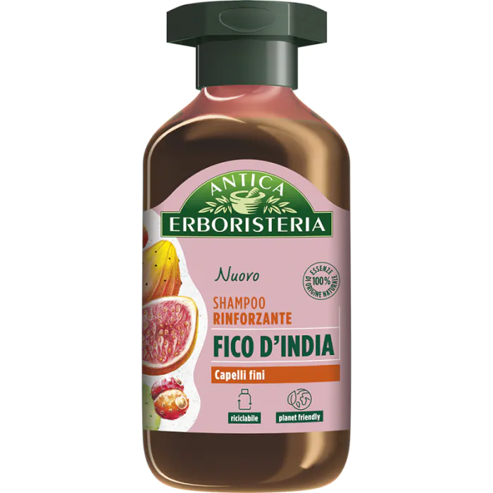 ANTICA ERBORISTERIA - Fico D'India - Shampoo rinforzante per capelli fini 250 ml