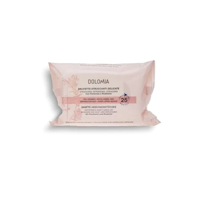 Dolomia make up salviette struccanti Dolomia make up salviette struccanti