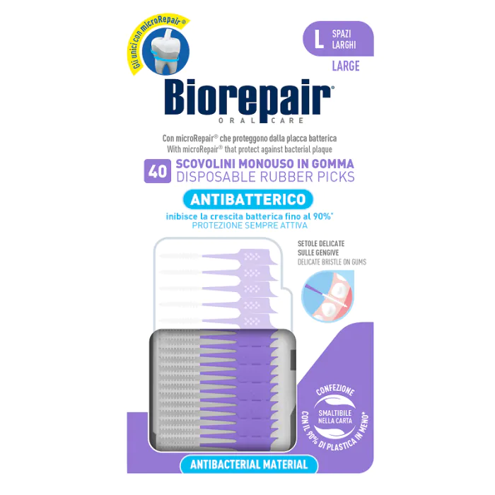 Biorepair soft pick large 40 pezzi Biorepair soft pick large 40 pezzi