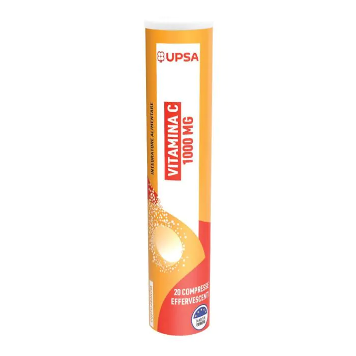 Upsa Vitality Vitamina C 1000 mg 20 Compresse Effervescenti