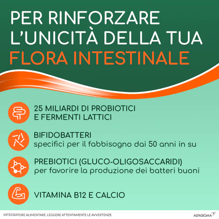 Yovis Rigenera 50+ Integratore Fermenti Lattici 10 Bustine