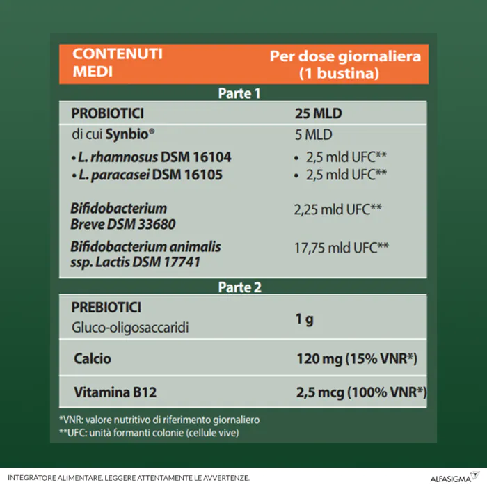 Yovis Rigenera 50+ Integratore Fermenti Lattici 10 Bustine