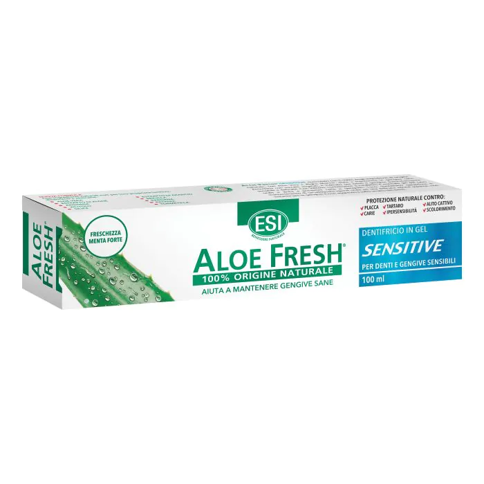 Esi Aloe Fresh Sensitive Dentifricio In Gel Per Denti E Gengive Sensibili 100 ml