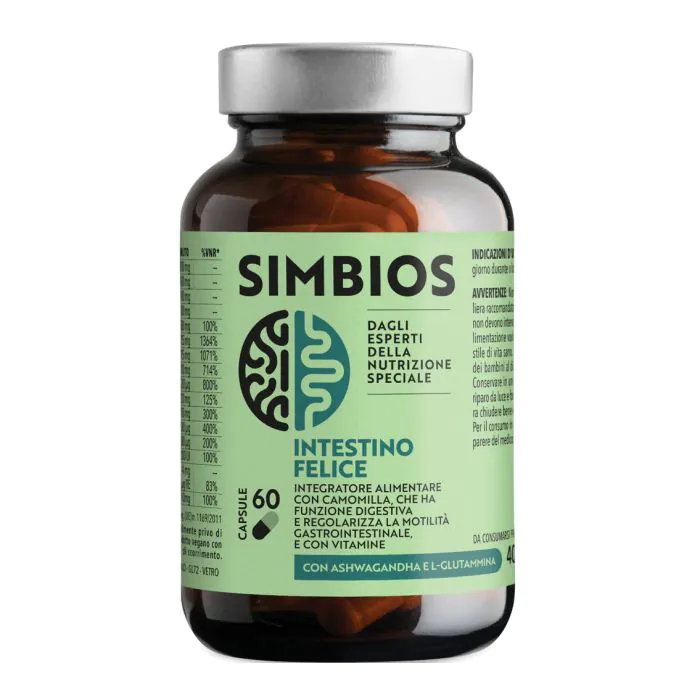 Simbios intestino felice 60 capsule Simbios intestino felice 60 capsule