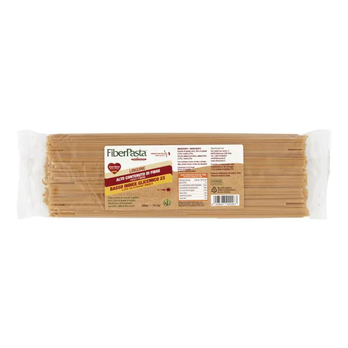 Fiberpasta linguine basso indice glicemico 400 g Fiberpasta linguine basso indice glicemico 400 g