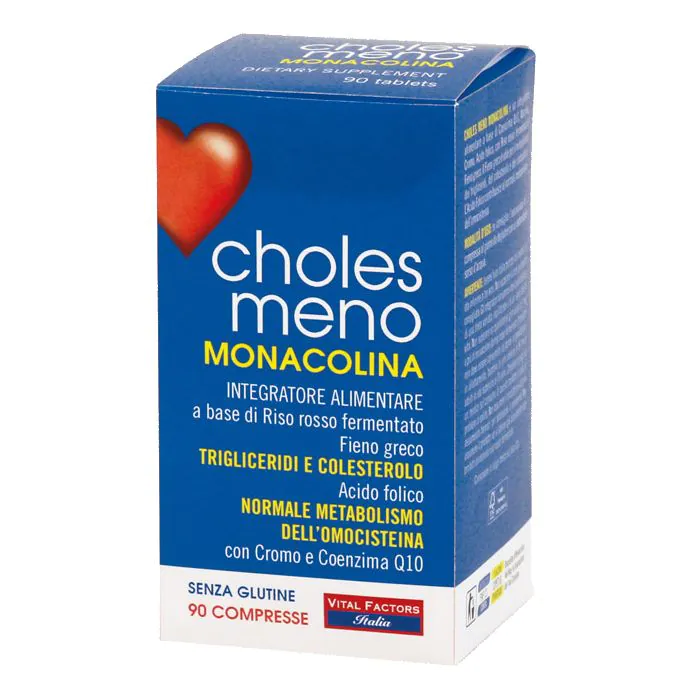 Choles meno monacolina 90 compresse Choles meno monacolina 90 compresse