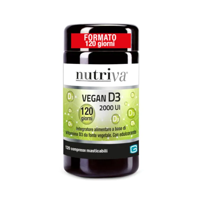 Nutriva vegan d3 120 compresse Nutriva vegan d3 120 compresse