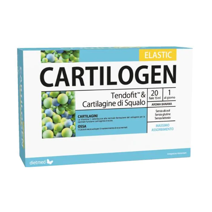 Cartilogen elastic 20 fiale da 15 ml Cartilogen elastic 20 fiale da 15 ml