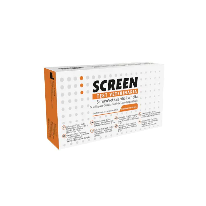 Screenvet Test Rapido Giardia Lamblia Feci Cane E Gatto Screenvet Test Rapido Giardia Lamblia Feci Cane E Gatto