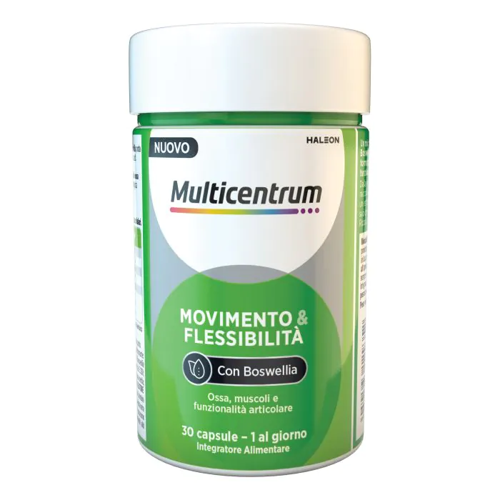 Multicentrum Movimento e Flessibilità Integratore Ossa e Articolazioni 30 Capsule Multicentrum Movimento e Flessibilità Integratore Ossa e Articolazioni 30 Capsule