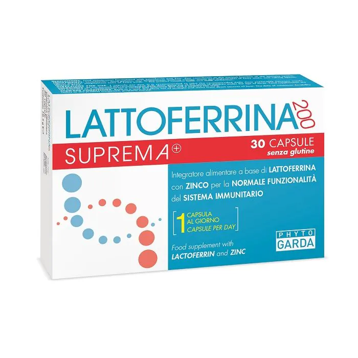Lattoferrina 200 suprema+ 30 capsule Lattoferrina 200 suprema+ 30 capsule