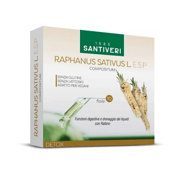 Raphanus sativus l esp 10 fiale da 10 ml