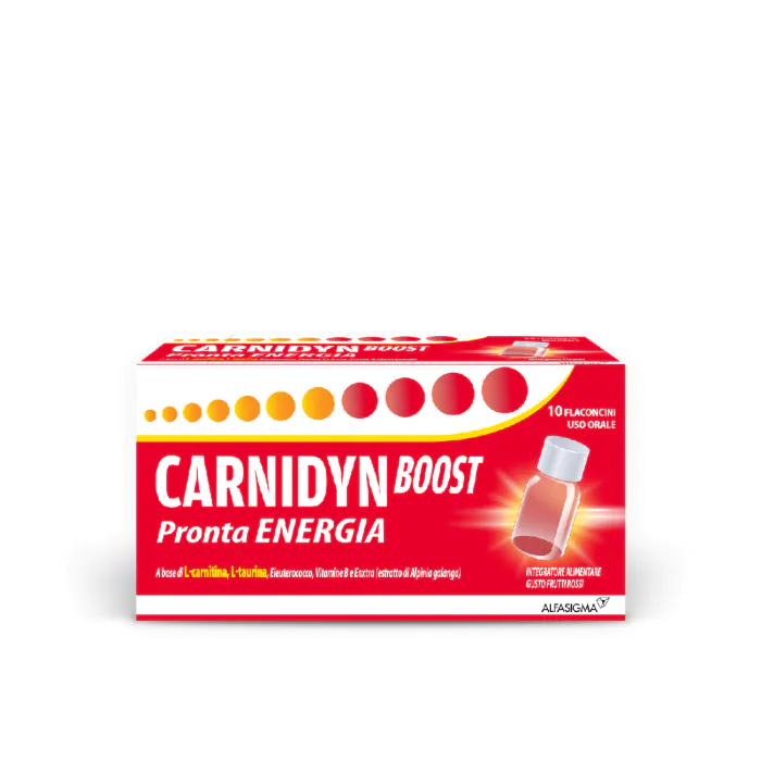 Carnidyn Boost Pronta Energia 10 Flaconcini Carnidyn Boost Pronta Energia 10 Flaconcini