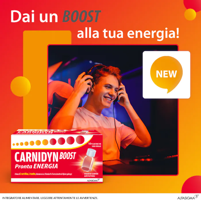 Carnidyn Boost Pronta Energia 10 Flaconcini