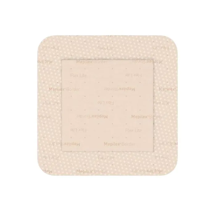 Medicazione in schiuma di poliuretano mepilex border flex lite 7,5x7,5 cm 5 pezzi
