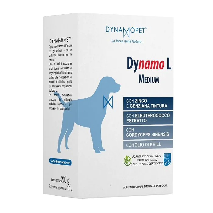 Dynamo L Medium 20 Bustine Da 10 G Dynamo L Medium 20 Bustine Da 10 G