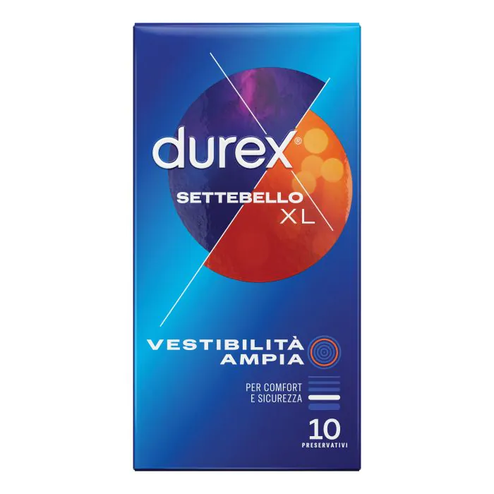 Durex Settebello XL 10 Profilattici Extra-large