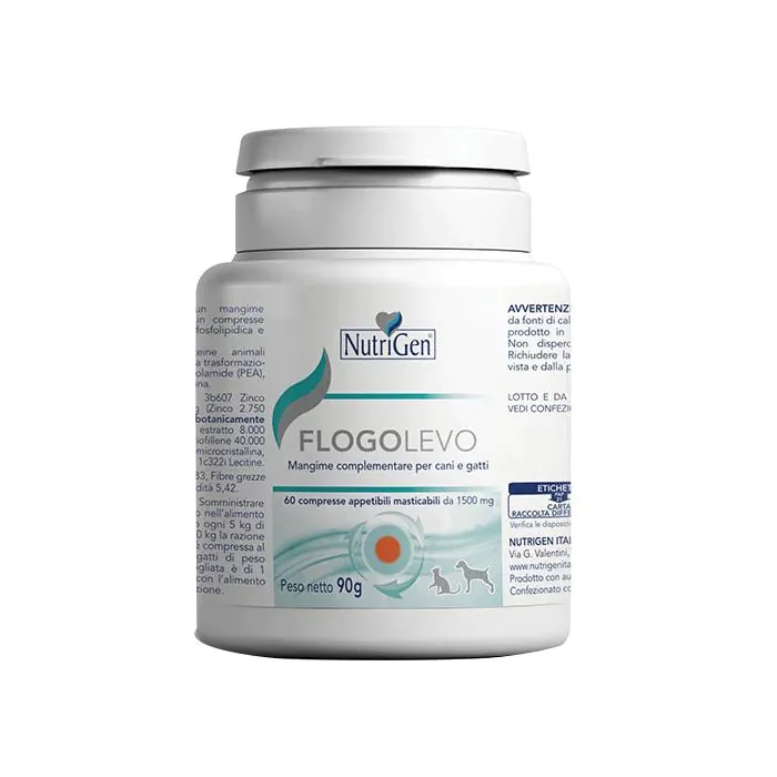 Flogolevo 60 Compresse Appetibili Masticabili Nutrigen Flogolevo 60 Compresse Appetibili Masticabili Nutrigen
