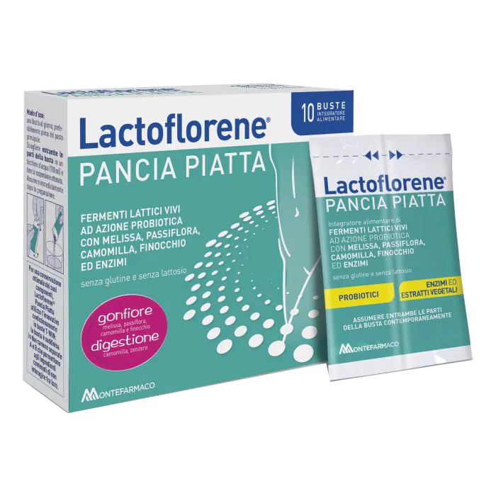 Lactoflorene pancia piatta special pack 30 bustine Lactoflorene pancia piatta special pack 30 bustine