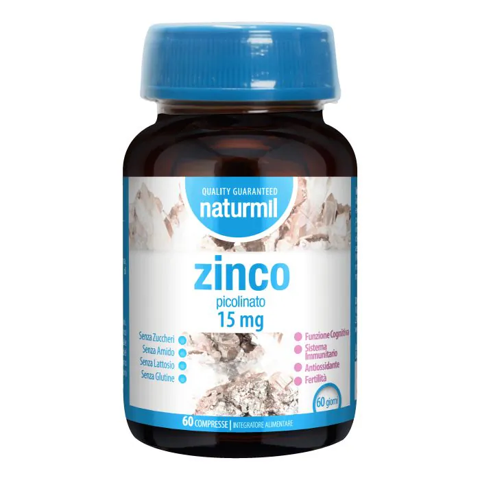 Zinco picolinato 15mg 60 compresse