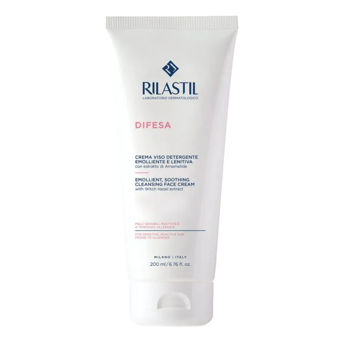 Rilastil Difesa Crema Viso Detergente Emolliente e Lenitiva 200 ml Rilastil Difesa Crema Viso Detergente Emolliente e Lenitiva 200 ml