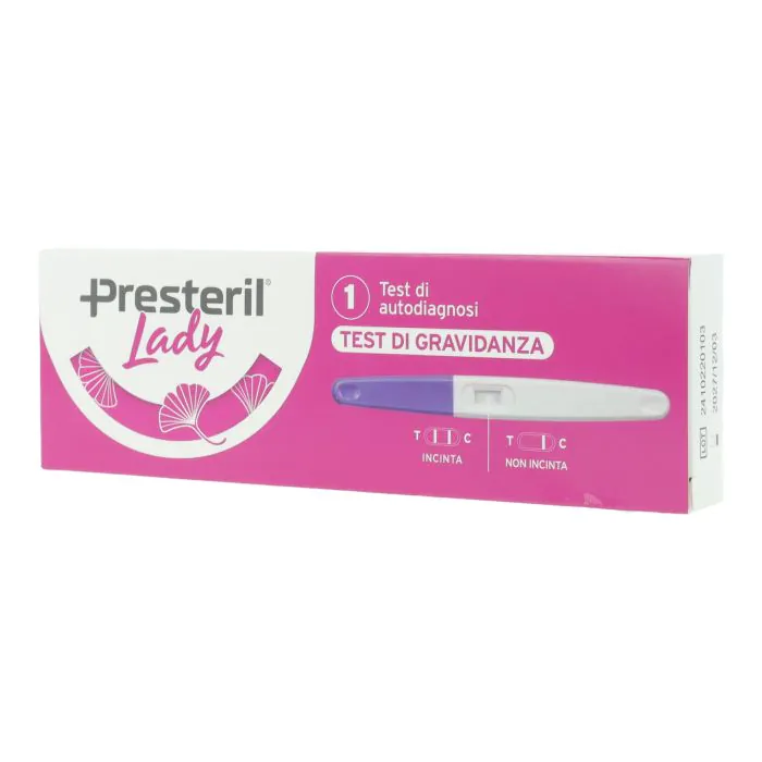 Test di gravidanza lady presteril 1 pezzo Test di gravidanza lady presteril 1 pezzo