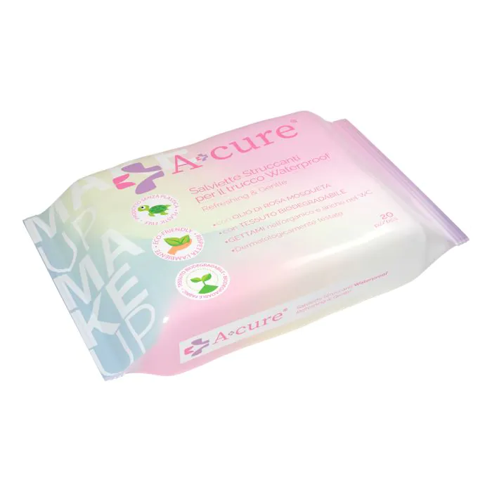 A+cure salvietta struccante waterproof 20 pezzi pop-up A+cure salvietta struccante waterproof 20 pezzi pop-up