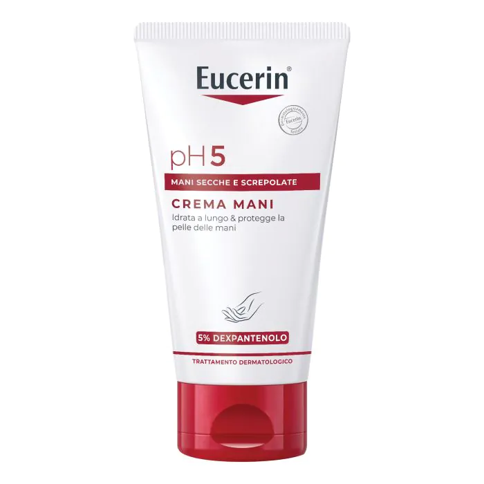 Eucerin pH5 Crema Mani Rigenerante Pelle Sensibile 75 ml Eucerin pH5 Crema Mani Rigenerante Pelle Sensibile 75 ml