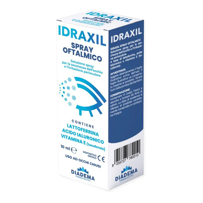 Spray oftalmico idraxil 10 ml Spray oftalmico idraxil 10 ml