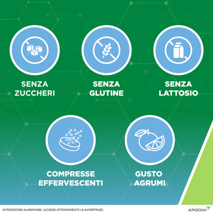 Resvis Forte XR Integratore Difese Immunitarie 12 Compresse Effervescenti