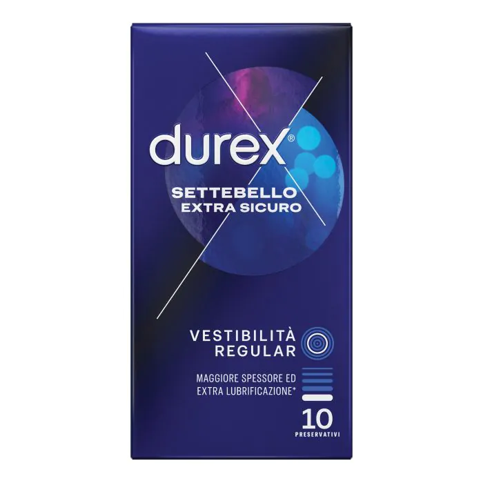 Durex Settebello Extra Sicuro 10 Pezzi Durex Settebello Extra Sicuro 10 Pezzi