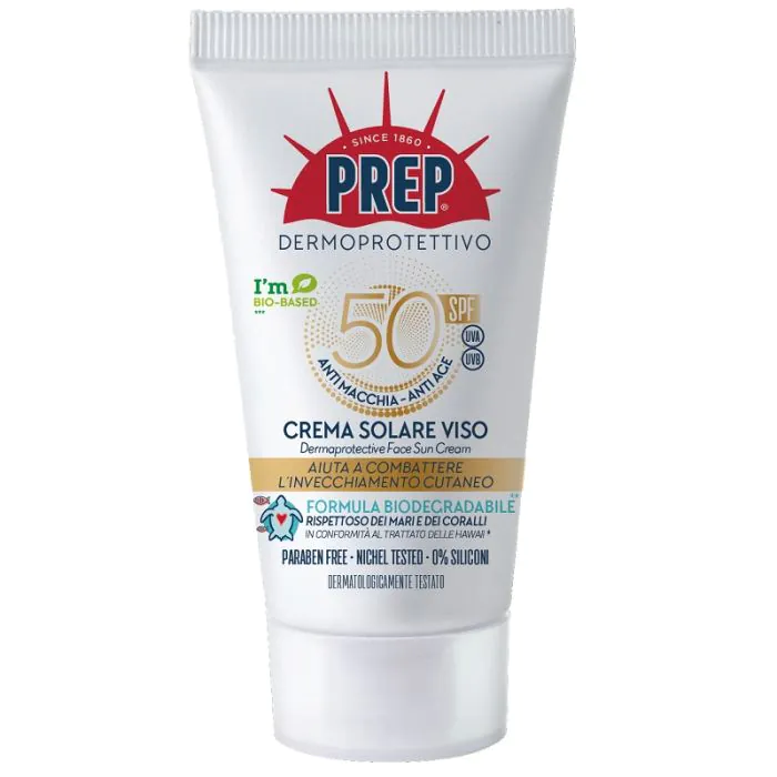 Prep crema solare viso spf50 eco 50 ml Prep crema solare viso spf50 eco 50 ml