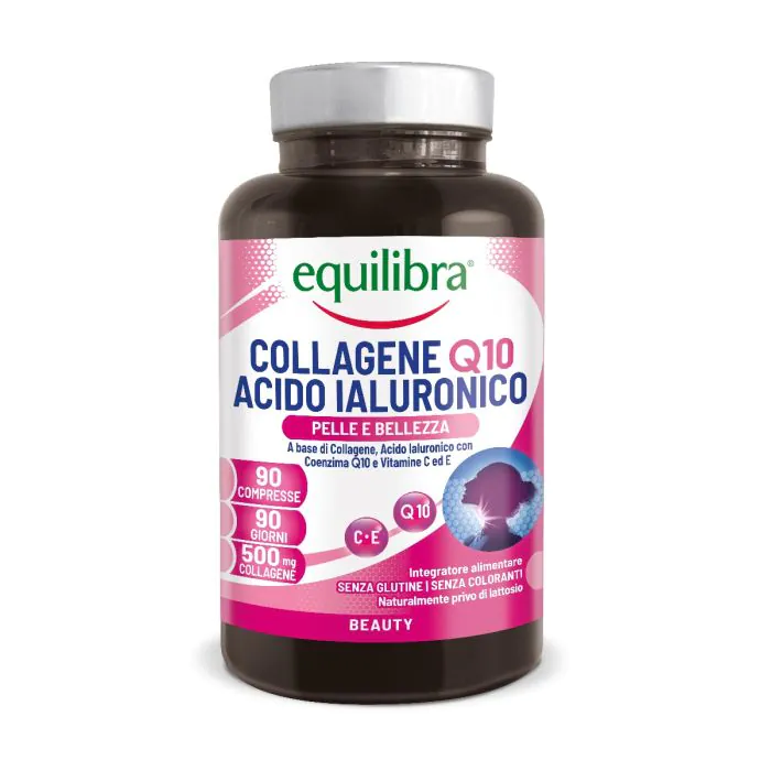 Equilibra Collagene Q10 Acido Ialuronico 90 Compresse Equilibra Collagene Q10 Acido Ialuronico 90 Compresse